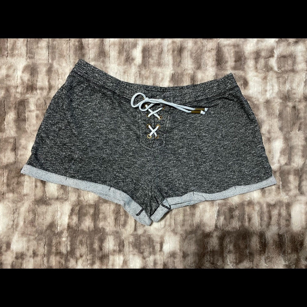 Lounge shorts; grey; XL
